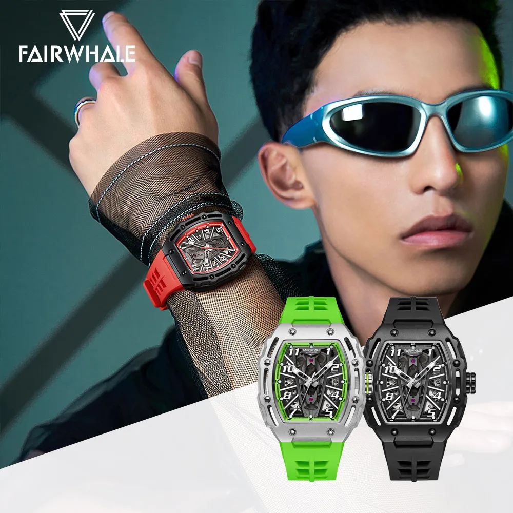 Mark fairwhale 馬克菲爾 PIONEER 開拓者系列 6120 賽車時尚個性 旅遊運動 鏤空夜光 不鏽鋼 手錶 歷史價格詳細信息