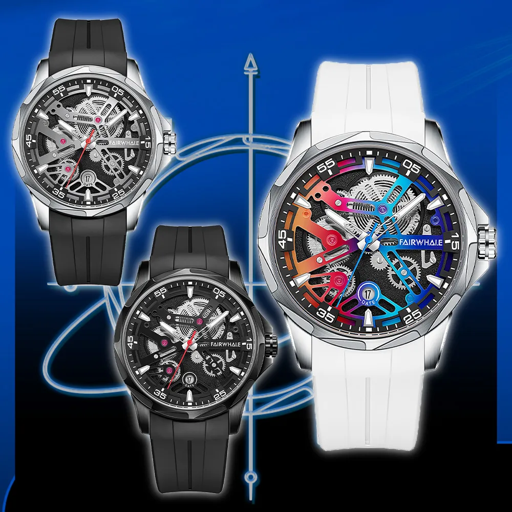 Mark fairwhale 馬克菲爾 PIONEER 開拓者系列 6120 賽車時尚個性 旅遊運動 鏤空夜光 不鏽鋼 手錶 歷史價格詳細信息