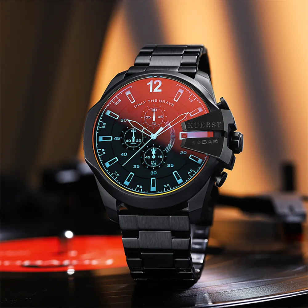 Kuerst 克羅斯 KPT-001-P01 真三眼 帶日期 防水30米 石英 手錶 KR434 歷史價格詳細信息