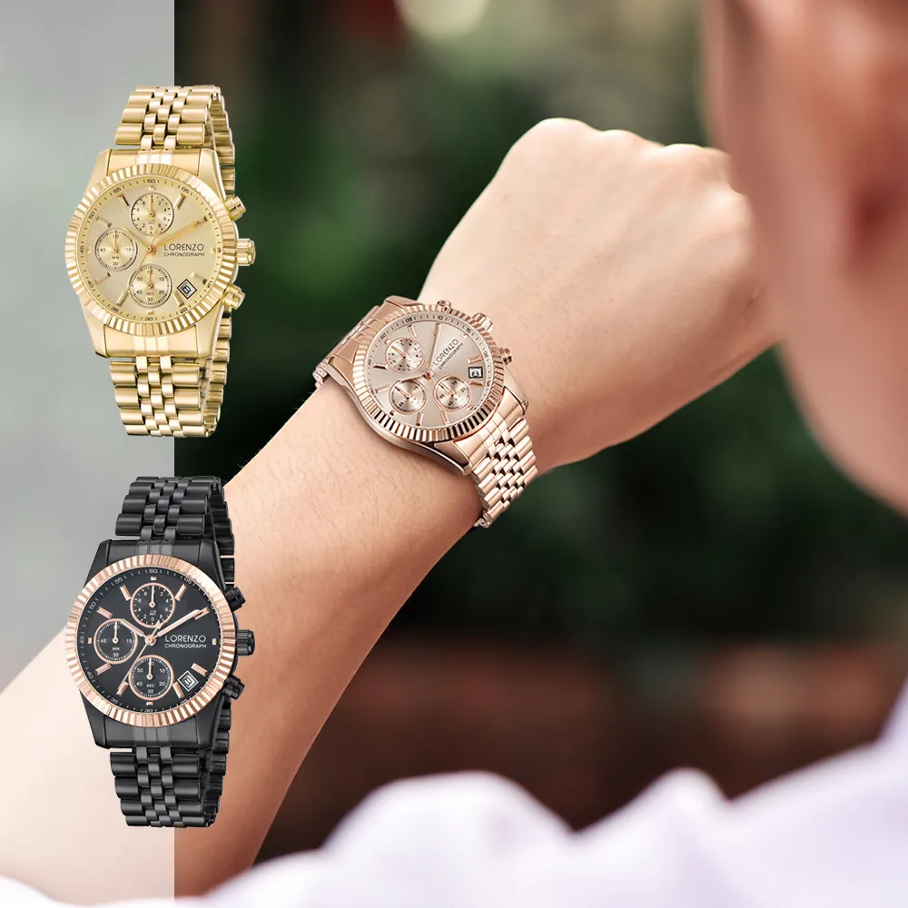 Lorenzo 洛倫佐 R-5109M 情侶對錶 男款 歷史價格詳細信息