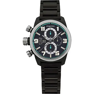 elegantsis Army 叢林戰鬥強悍三眼計時錶-深藍x銀/42mm ELJF48KS-OB03MA 歷史價格詳細信息