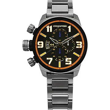 elegantsis Army 叢林戰鬥強悍三眼計時錶-深藍x銀/42mm ELJF48KS-OB03MA 歷史價格詳細信息