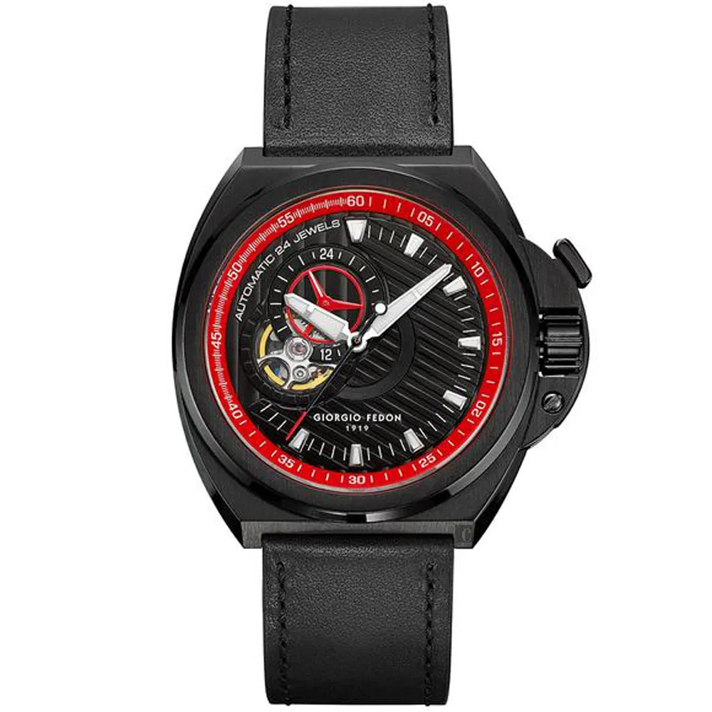 GIORGIO FEDON 1919 鍛造碳系列 鏤空機械錶 GFCK016 歷史價格詳細信息