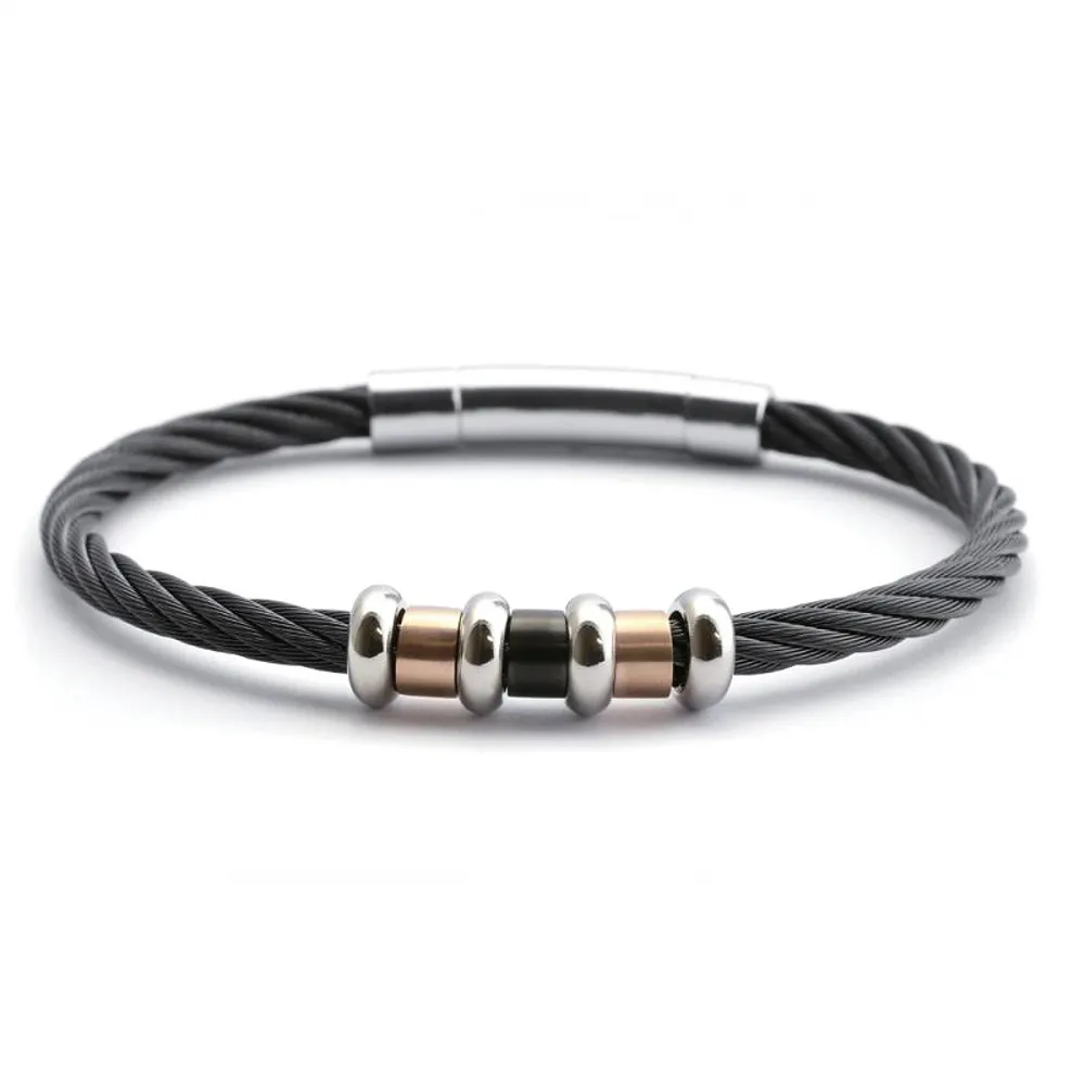 CHARRIOL 夏利豪 CELTIC系列 幾何設計編織鋼索手環 04-101-1250-1 歷史價格詳細信息