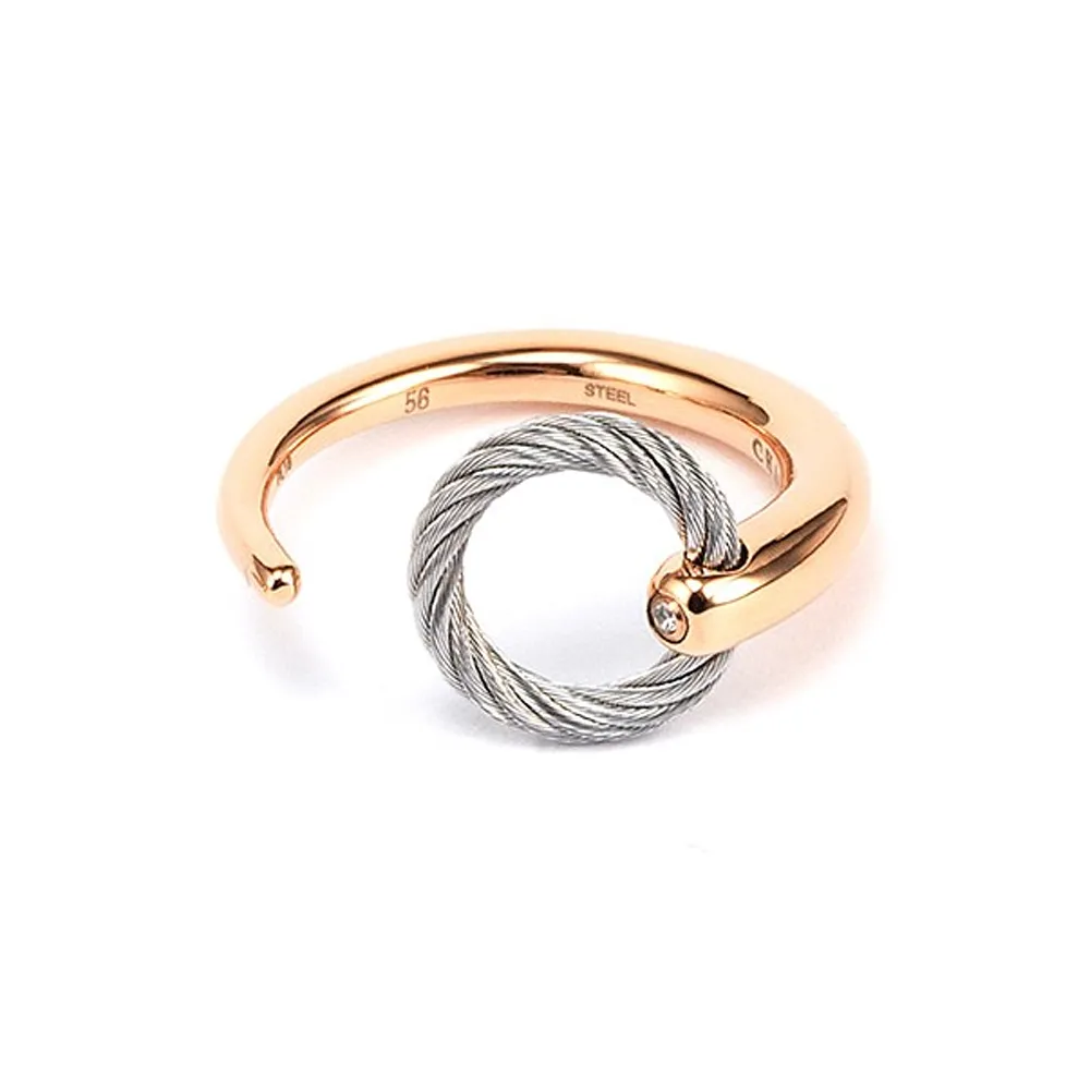 CHARRIOL 夏利豪 INFINITY ZEN 鋼索戒指 02-102-1232-4 歷史價格詳細信息