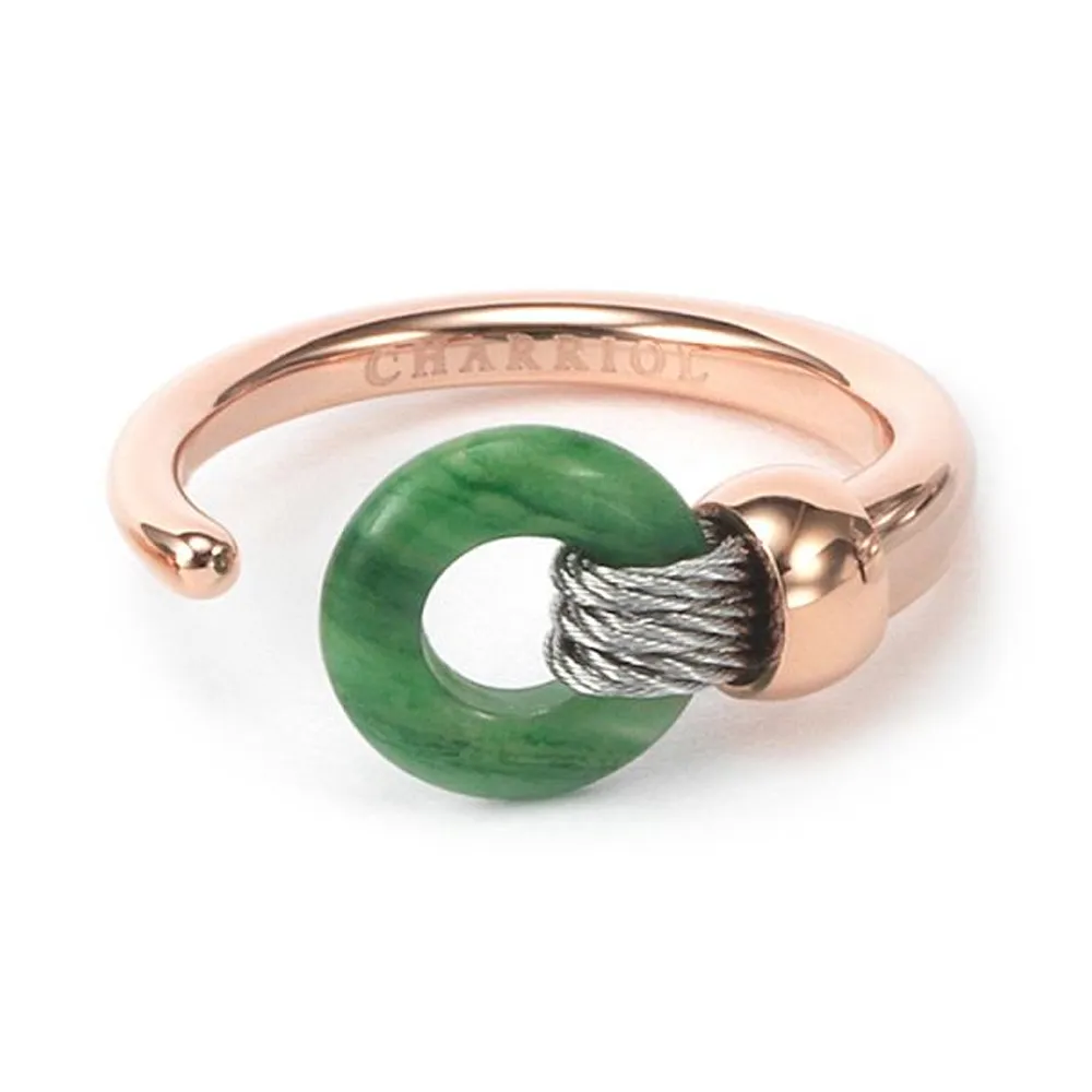 CHARRIOL 夏利豪 INFINITY ZEN 鋼索戒指 02-102-1232-4 價格比較,價格查詢,歷史價格詳細信息