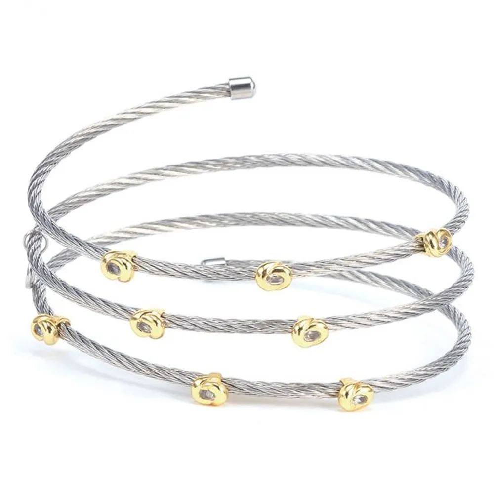 CHARRIOL 夏利豪 MALIA 花朵鋼索戒指 歷史價格詳細信息