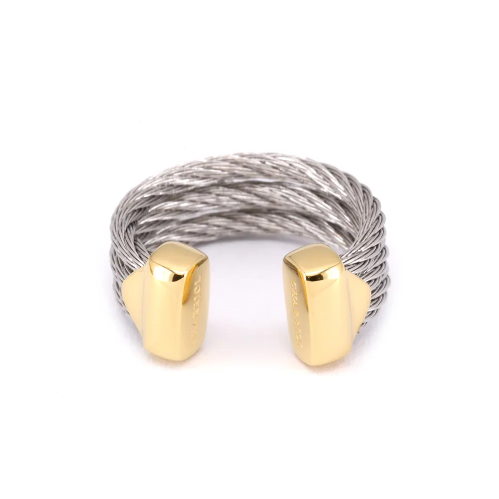 CHARRIOL 夏利豪 CELTIC 雙層鋼索耳骨夾(03-104-1280) 歷史價格詳細信息