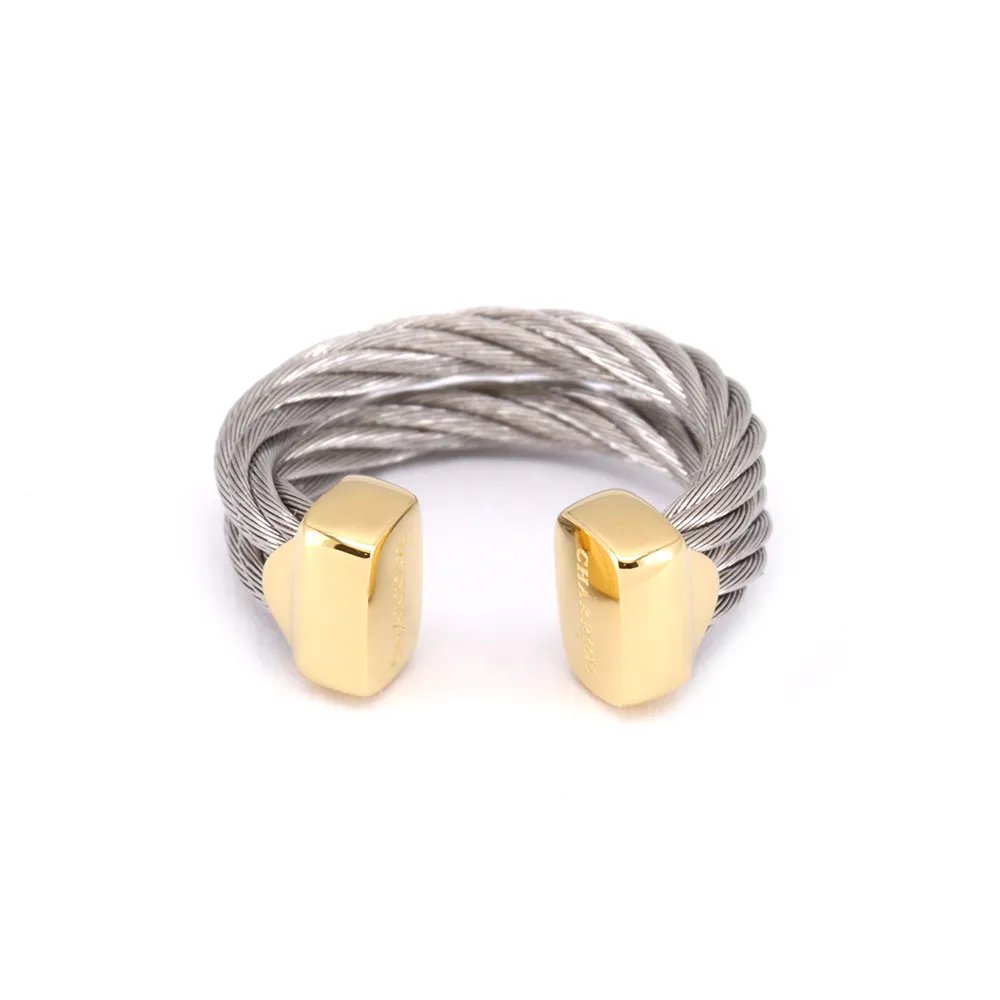 CHARRIOL 夏利豪 CELTIC 雙層鋼索耳骨夾(03-104-1280) 價格比較,價格查詢,歷史價格詳細信息