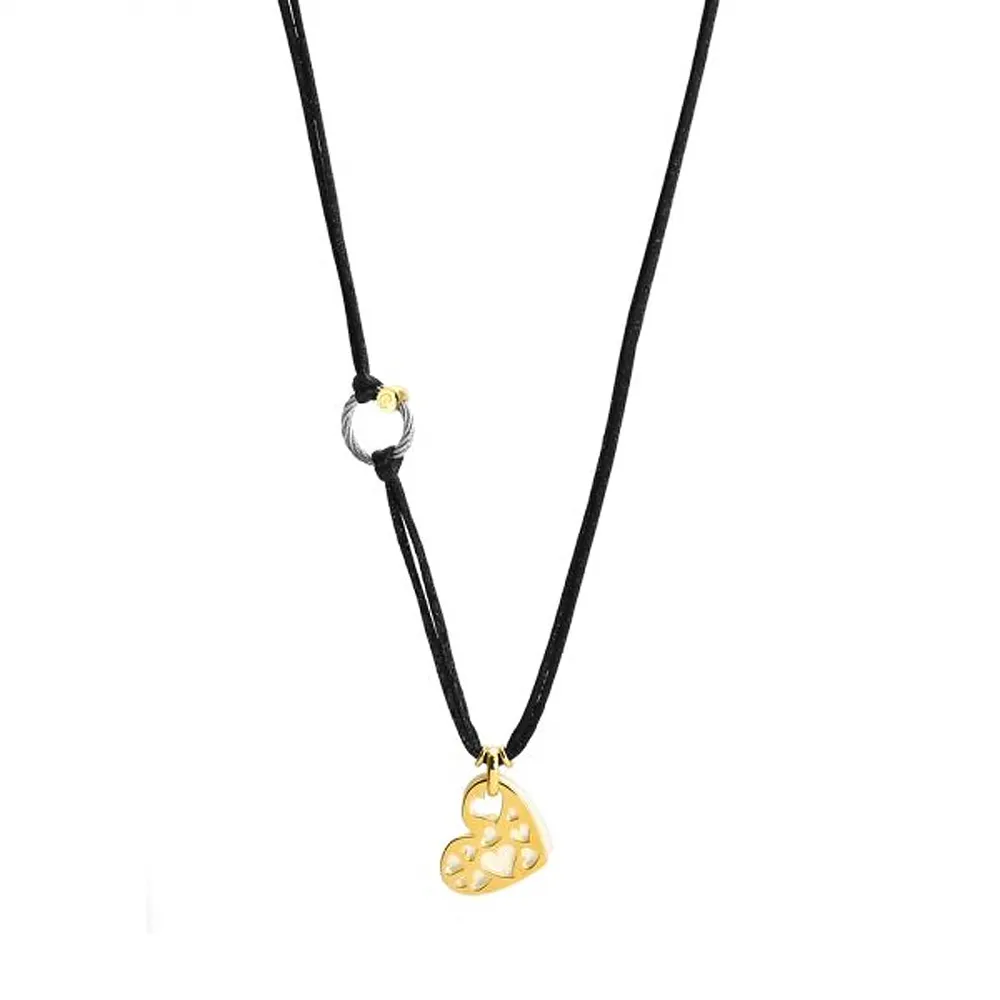 CHARRIOL 夏利豪 UNIVERSAL LOVE 博愛 珍珠貝鋼索戒指 02-124-1253-1 歷史價格詳細信息