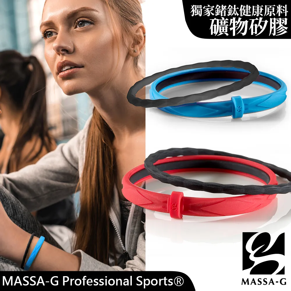 MASSA-G 繽紛炫彩鍺鈦能量手環-紅 歷史價格詳細信息