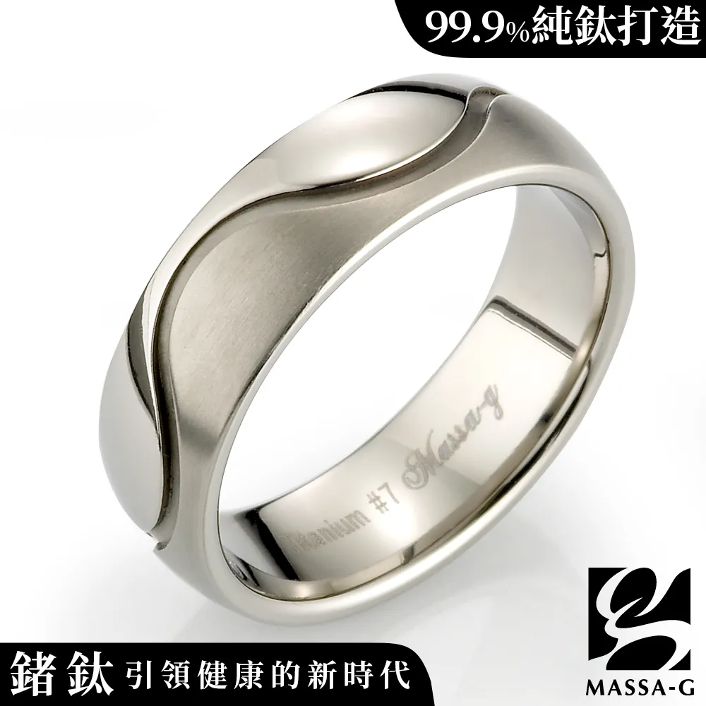 MASSA-G DECO系列 Double Ring【Sware】 鈦金對戒 歷史價格詳細信息