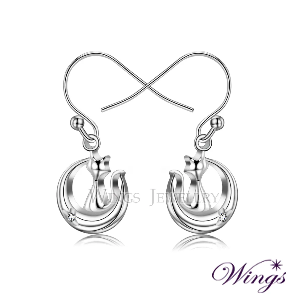 月亮小貓項鍊 鎖骨練 小貓 貓咪 動物 項鍊 白色情人節 禮物 告白 紀念日 精品 項鏈 歷史價格詳細信息