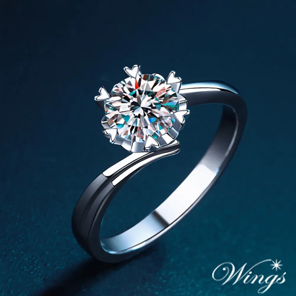 WINGS 莫桑鑽 八心八箭 超火彩 維納斯 戒指 歷史價格詳細信息