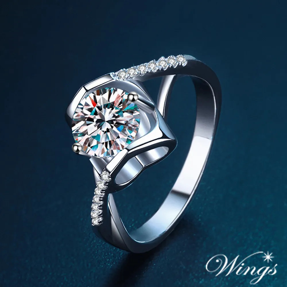 WINGS 莫桑鑽 八心八箭 超火彩 維納斯 戒指 歷史價格詳細信息
