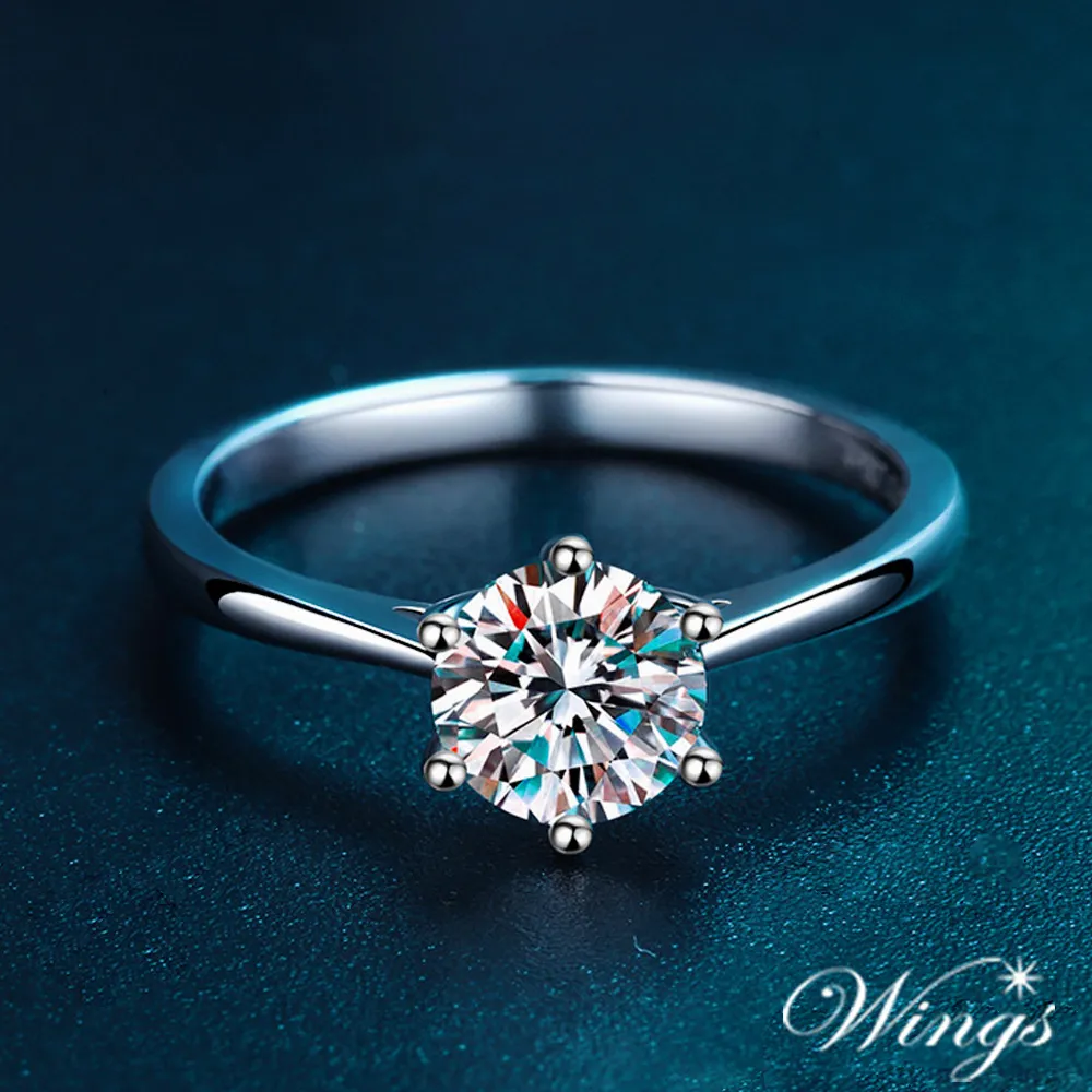 WINGS 莫桑鑽 八心八箭 超火彩 維納斯 戒指 歷史價格詳細信息