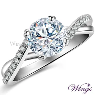 Wings 雙心蝴蝶結 戒指 抗過敏 玫瑰金 鋼戒 尾戒 歷史價格詳細信息