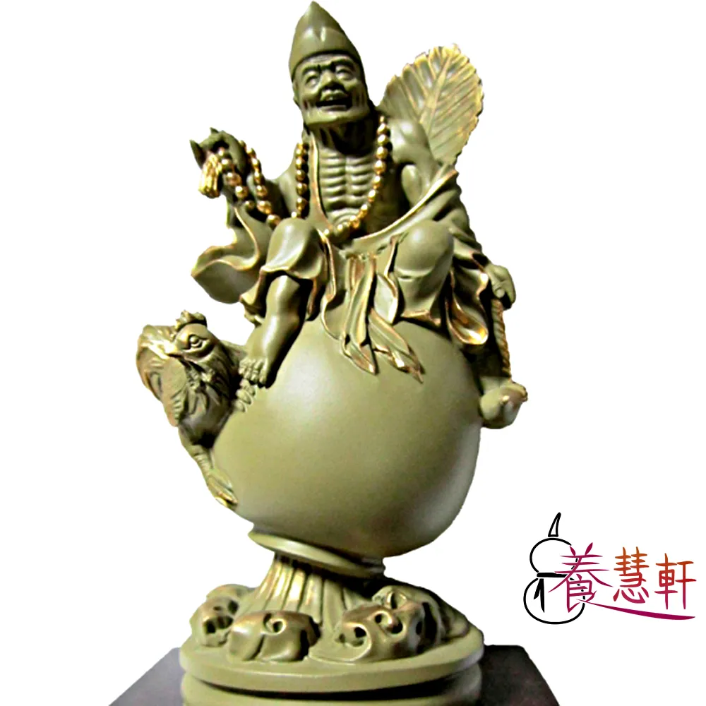 【養慧軒】金剛砂陶土精雕佛像--4吋 石岩濟公 歷史價格詳細信息