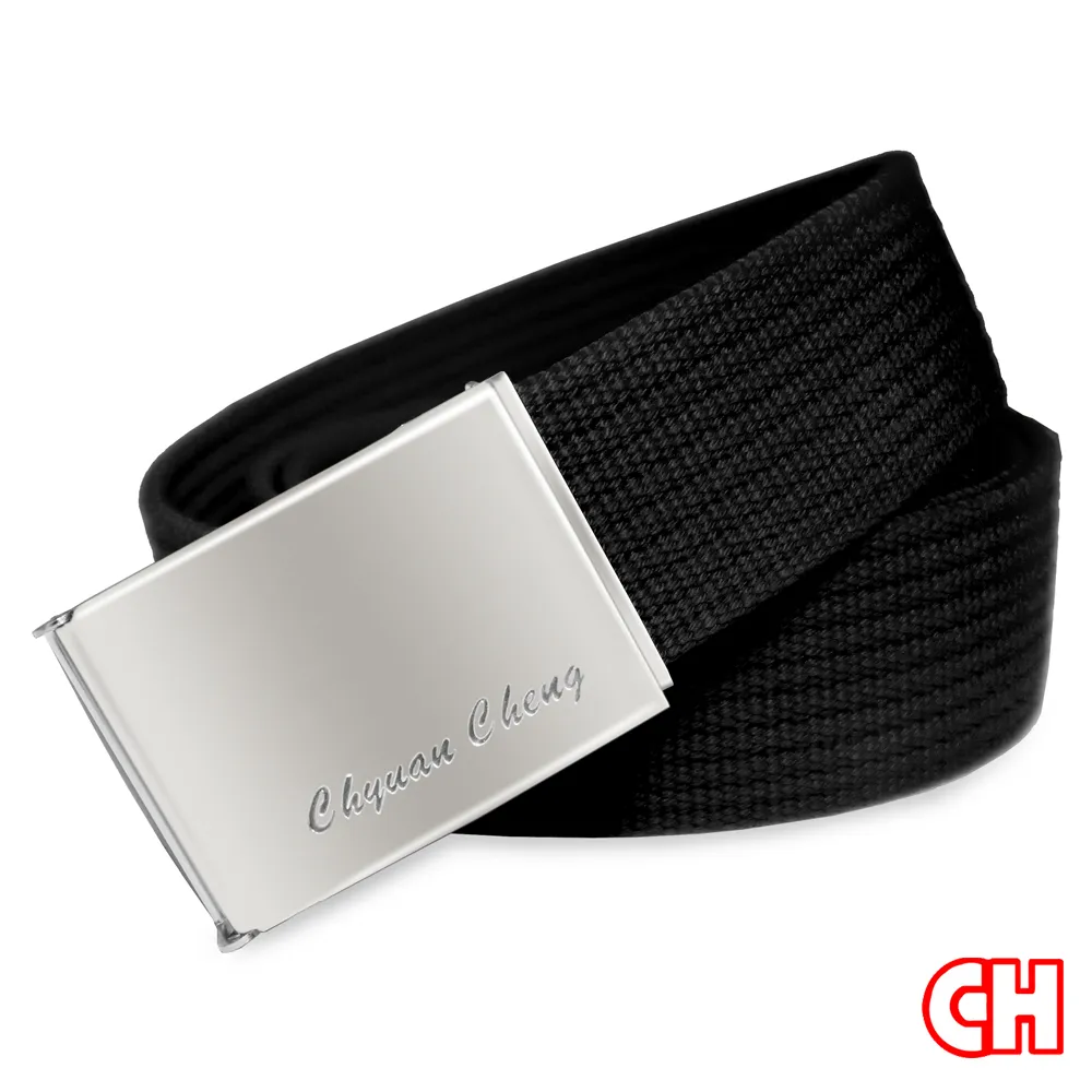 【CH-BELT 銓丞皮帶】休閒方頭造型多色織帶中性腰帶(多色) 歷史價格詳細信息