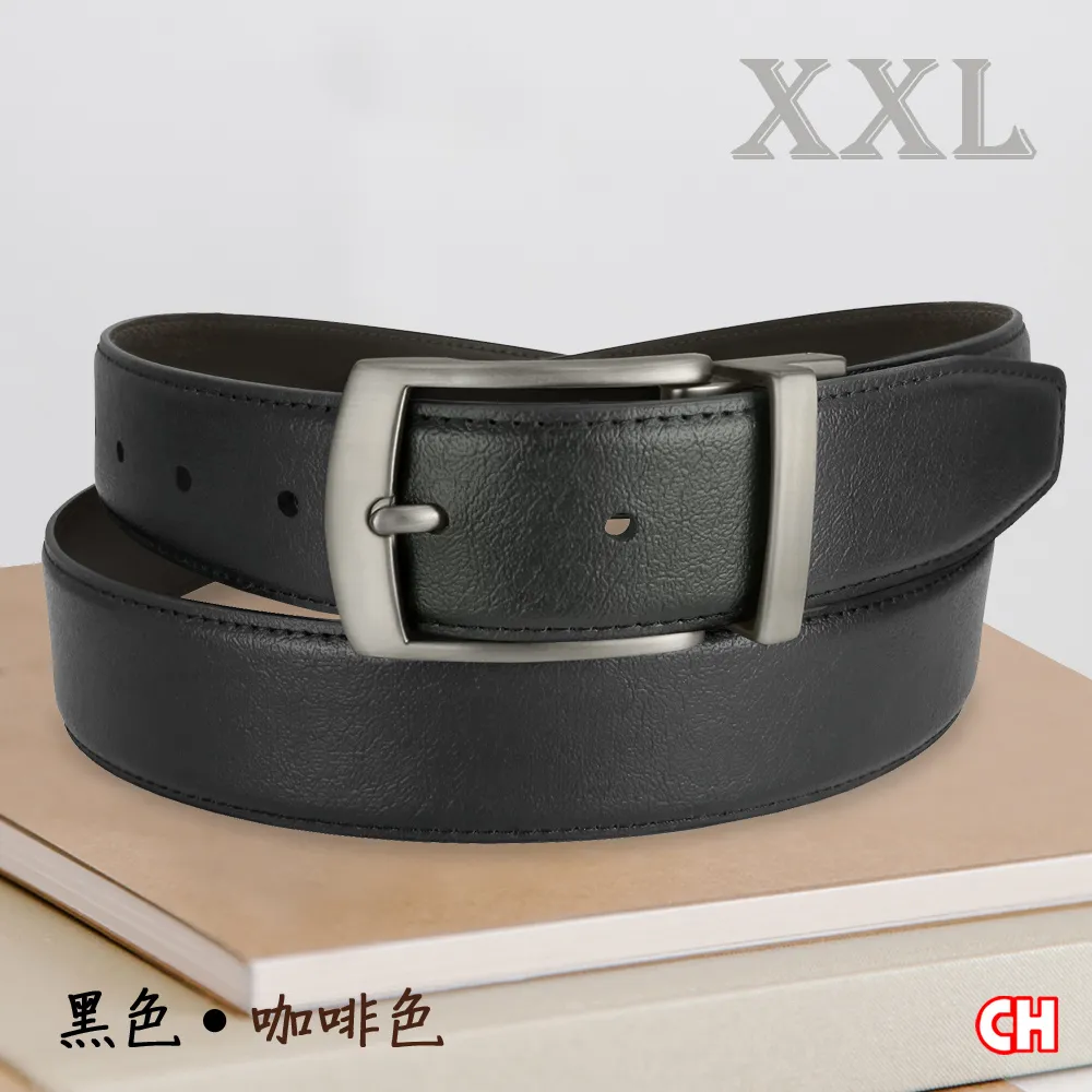 【CH-BELT 銓丞皮帶】休閒加大腰加長尺寸中性男皮帶腰帶(黑/咖XXL) 歷史價格詳細信息