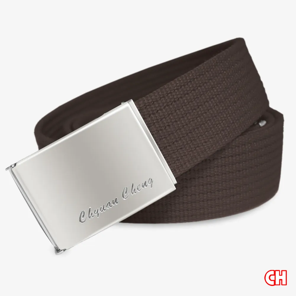 【CH-BELT 銓丞皮帶】百搭中性休閒風方頭造型織帶皮帶腰帶(深灰) 歷史價格詳細信息