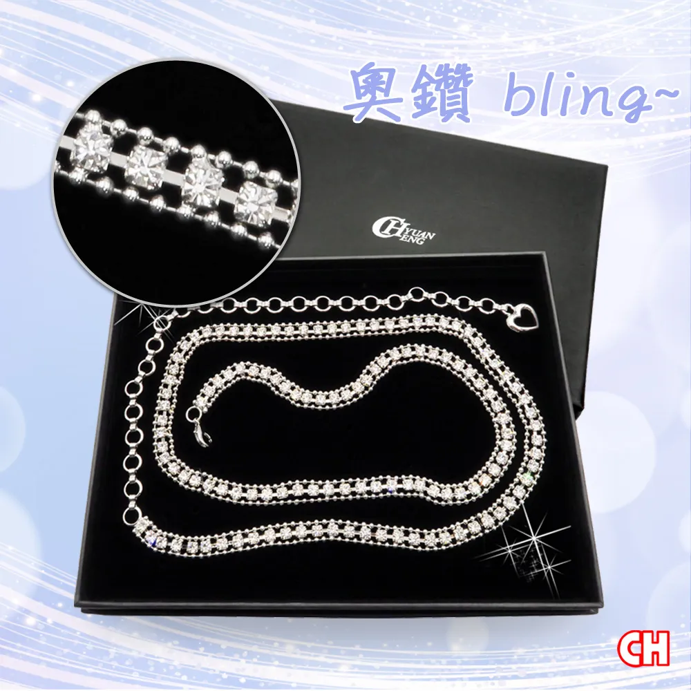 【CH-BELT 銓丞皮帶】金屬鉚釘造型個性純棉織帶皮帶腰帶(藍) 歷史價格詳細信息