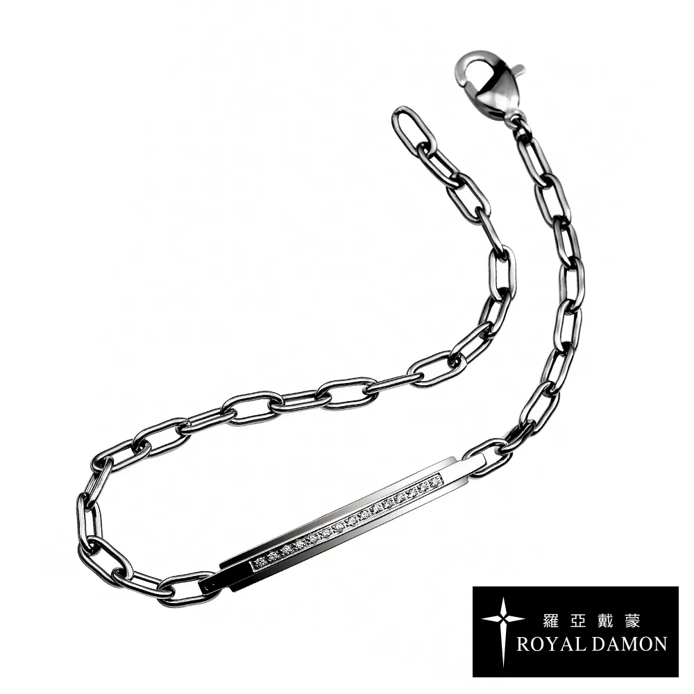 ROYAL DAMON 羅亞戴蒙 風華爵士 項鍊 (黑)-NK325 歷史價格詳細信息