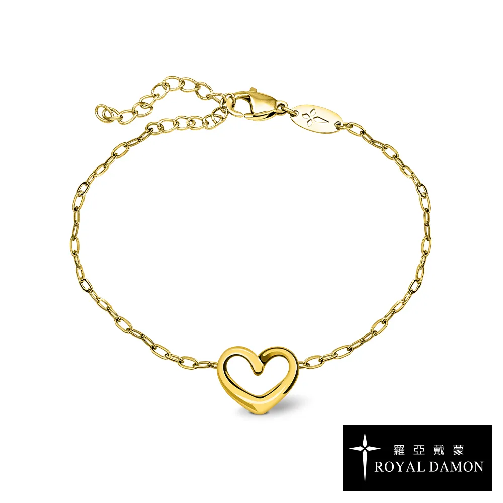 ROYAL DAMON 羅亞戴蒙 好好愛-小-手鍊-金 歷史價格詳細信息