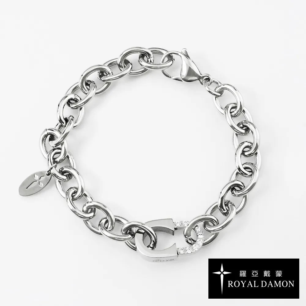 ROYAL DAMON 羅亞戴蒙 相伴-小-手鍊-BK0680 歷史價格詳細信息