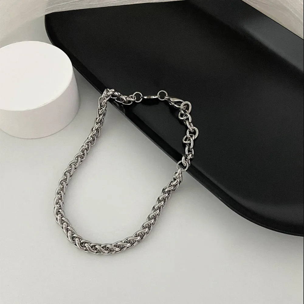 ROYAL DAMON 羅亞戴蒙 小麻花-銀-手鍊-NBK0016 歷史價格詳細信息