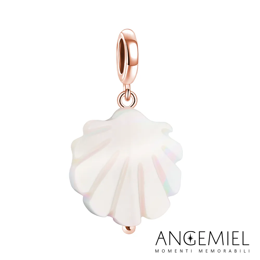 Angemiel安婕米 925純銀珠飾 貝殼 吊飾 歷史價格詳細信息