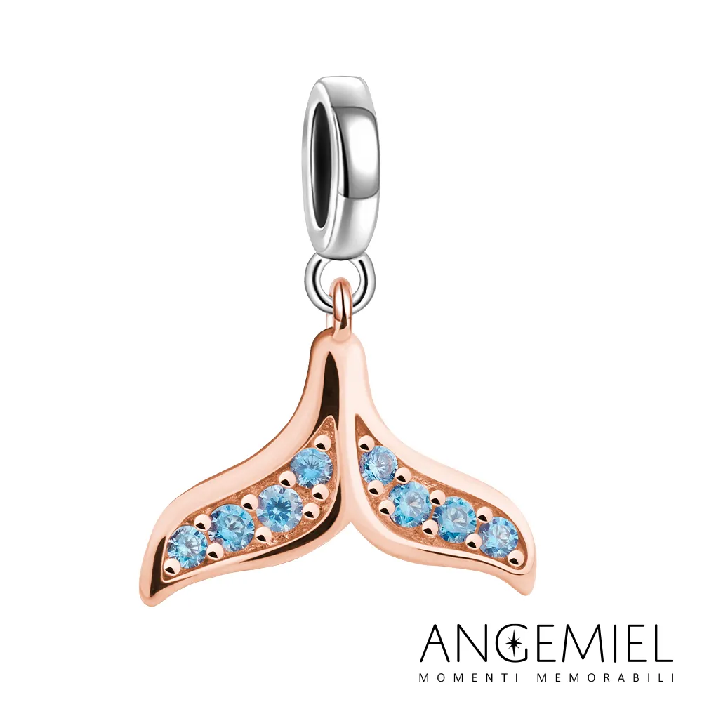 Angemiel安婕米 925純銀珠飾 人魚公主 吊飾 歷史價格詳細信息