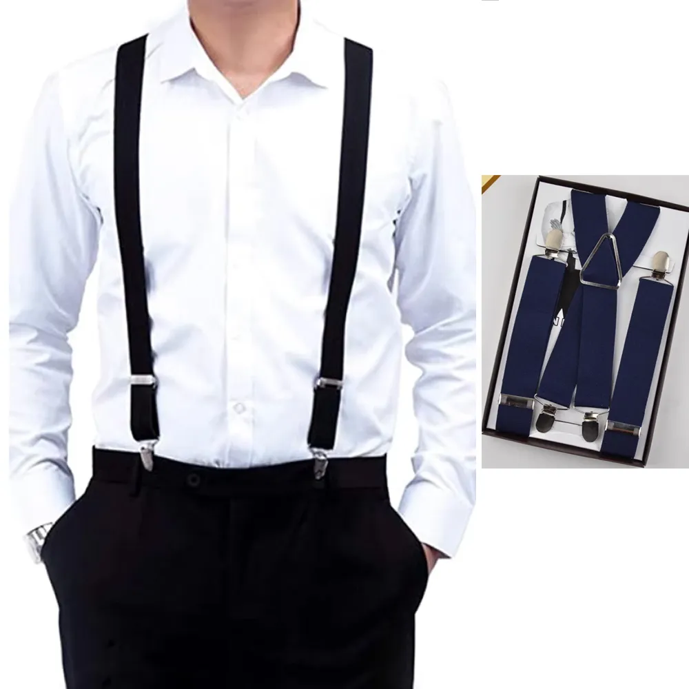 【拉福】吊帶三夾3.5cm紳士吊帶附紙盒(可選色) 歷史價格詳細信息