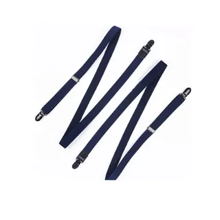 【拉福】四夾1.7cm牛皮背帶西裝吊帶(三色 可選色) 歷史價格詳細信息