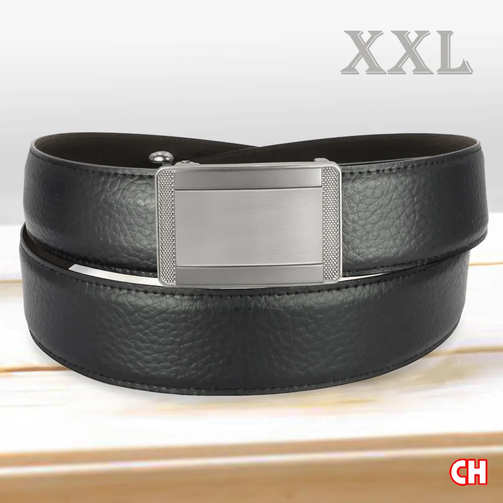 【CH-BELT 銓丞皮帶】男加長皮帶 內穿式自動扣 免打孔 男皮帶腰帶(黑XXL) 歷史價格詳細信息