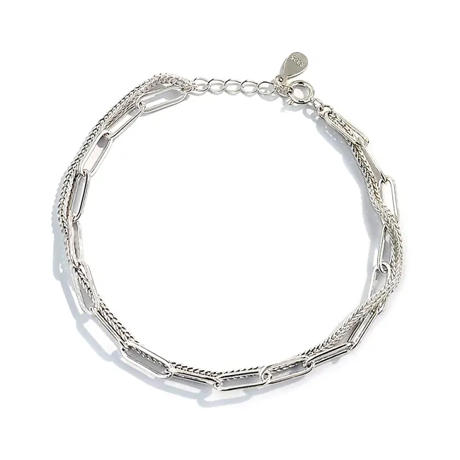 GIUMKA925純銀手鍊女生 幸運四葉草 抗過敏手鏈 單個價格 MHS06003 歷史價格詳細信息