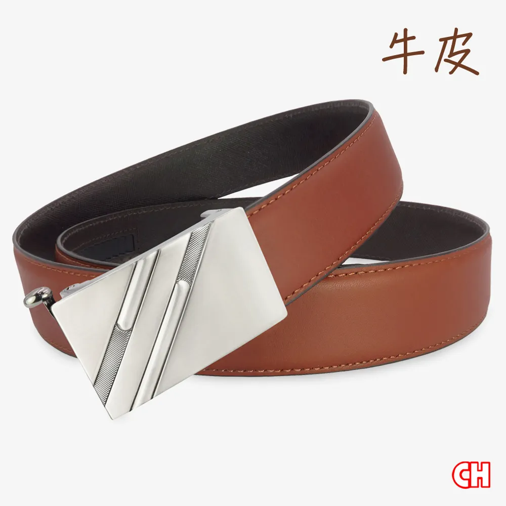 【CH-BELT 銓丞皮帶】牛皮男皮帶正式休閒男自動扣紳士皮帶腰帶(黑) 歷史價格詳細信息