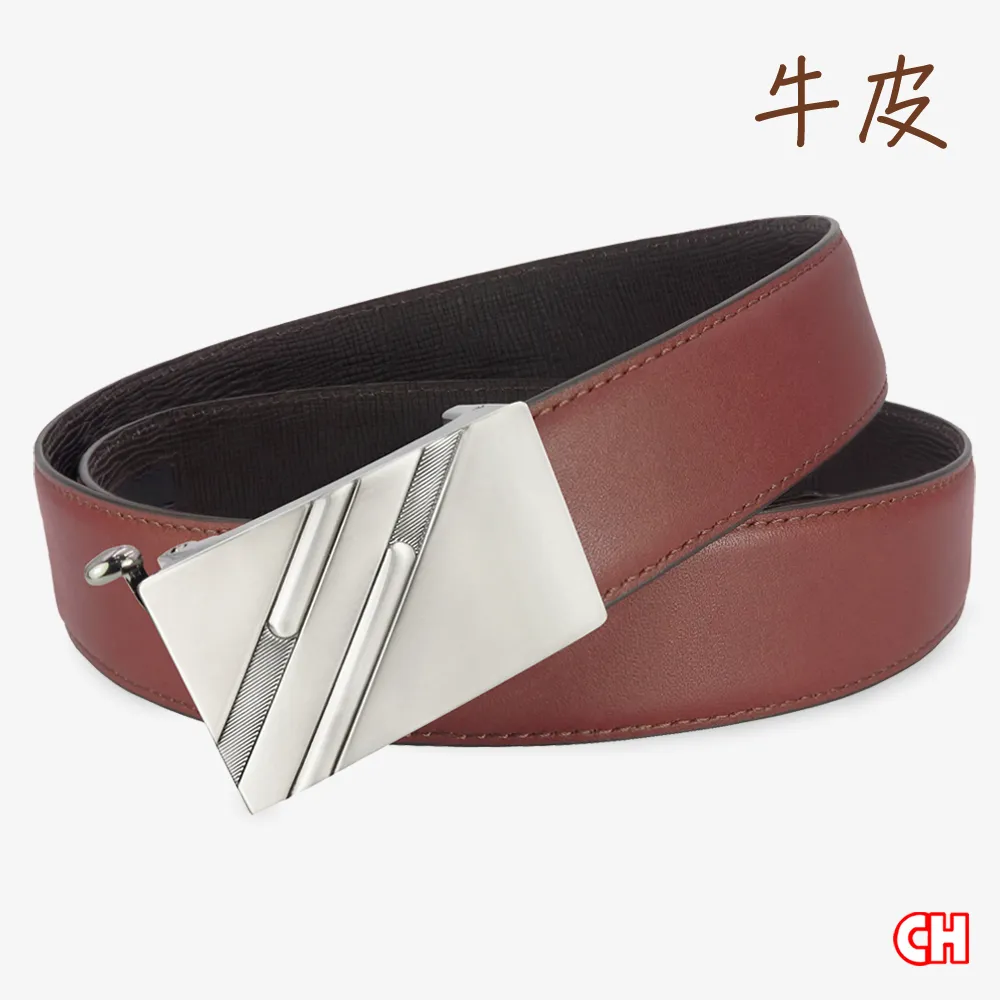 【CH-BELT 銓丞皮帶】牛皮自動扣男皮帶無帶頭單賣帶身寬3.2CM(黑) 歷史價格詳細信息