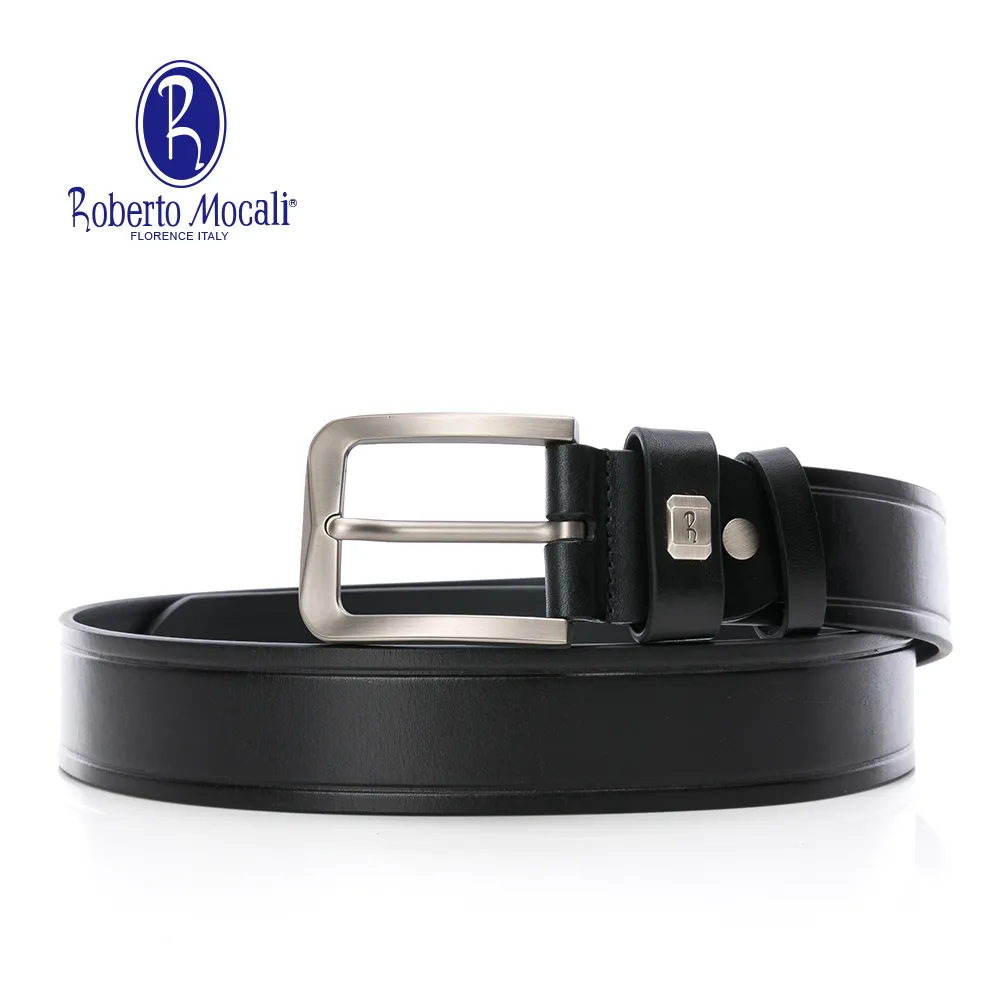 【Roberto Mocali】(RM-8122BKF)自動扣牛皮皮帶 歷史價格詳細信息