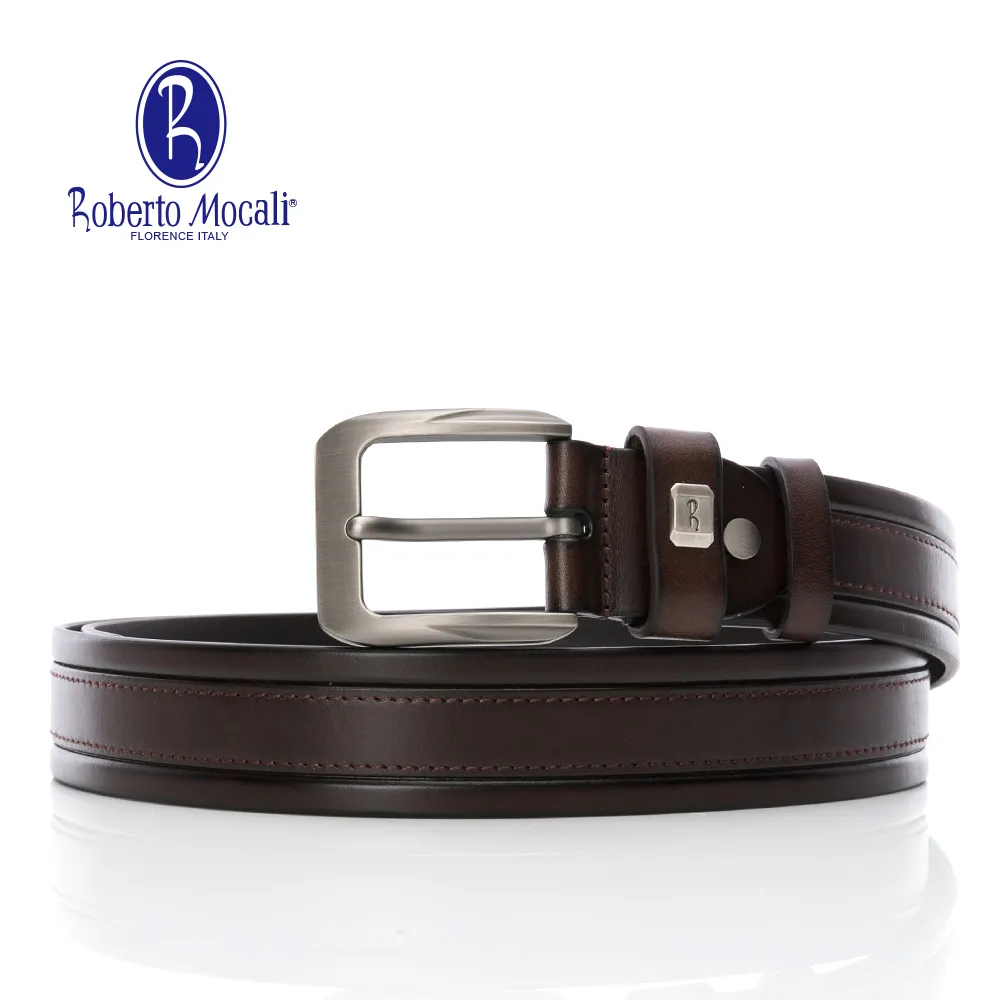 【Roberto Mocali】扣洞式皮帶RM-8224BKF 歷史價格詳細信息