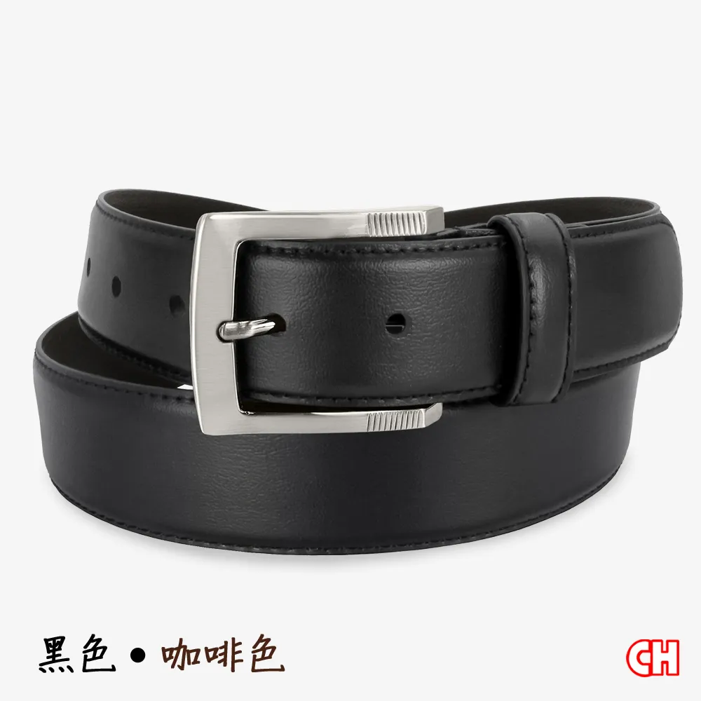 【CH-BELT 銓丞皮帶】休閒皮帶正式中性百搭男皮帶腰帶(黑/咖) 歷史價格詳細信息