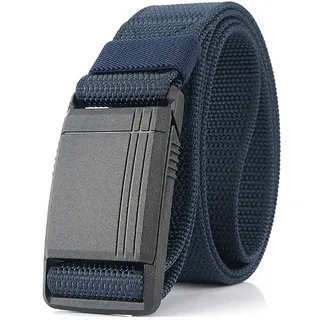 Laifuu拉福，磁扣魔力腰帶男帆布男腰帶皮帶 歷史價格詳細信息