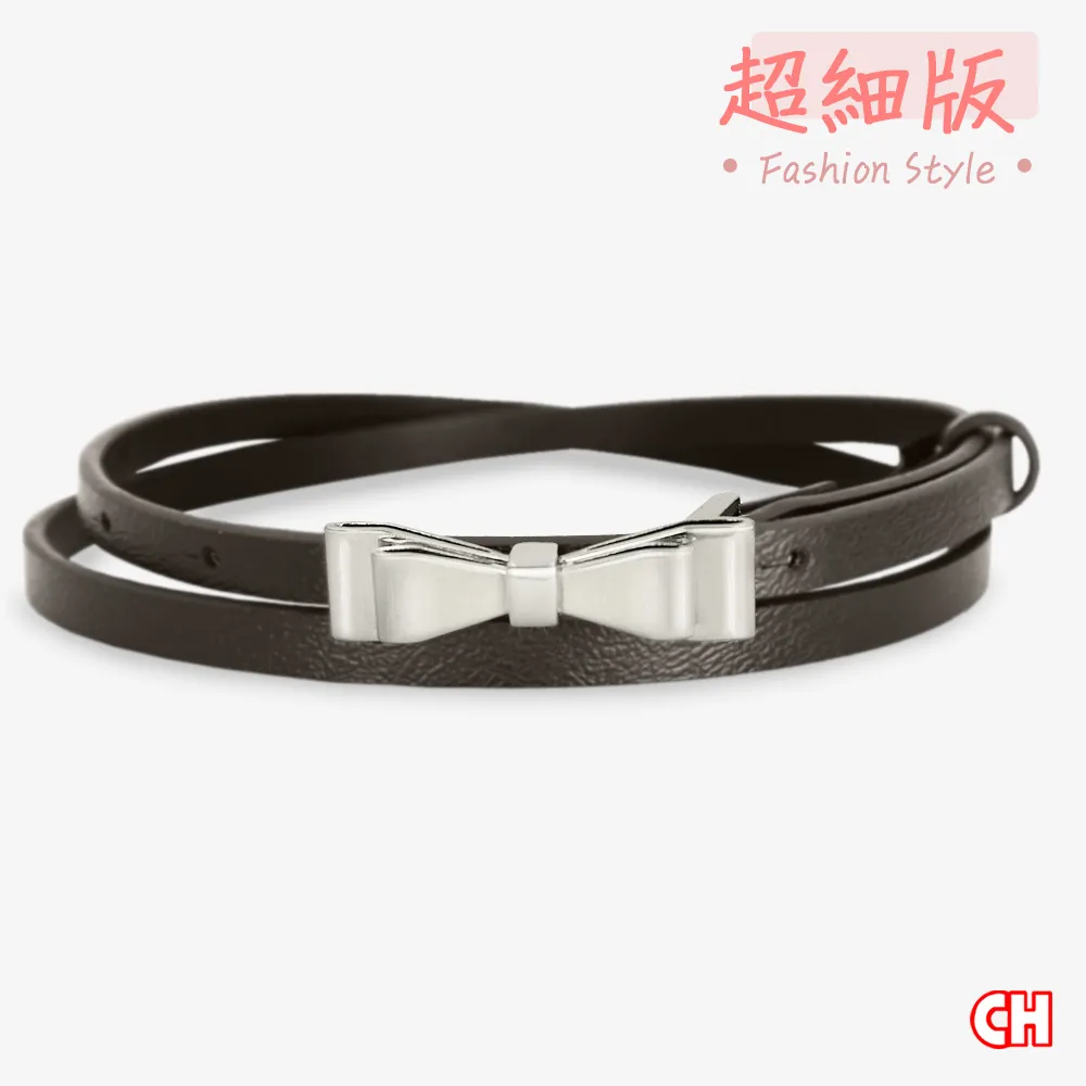 【CH-BELT 銓丞皮帶】氣質百搭魅力細版女生腰帶皮帶(黑/咖) 歷史價格詳細信息