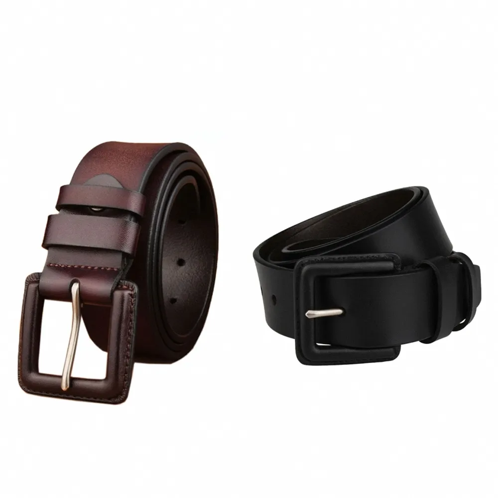 【玩皮工坊】牛皮帶寬3.3CM男士針釦皮帶LL185 歷史價格詳細信息