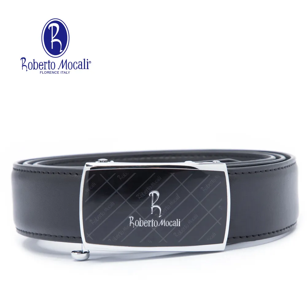 【Roberto Mocali】(RM-8104-F)自動扣牛皮皮帶 歷史價格詳細信息