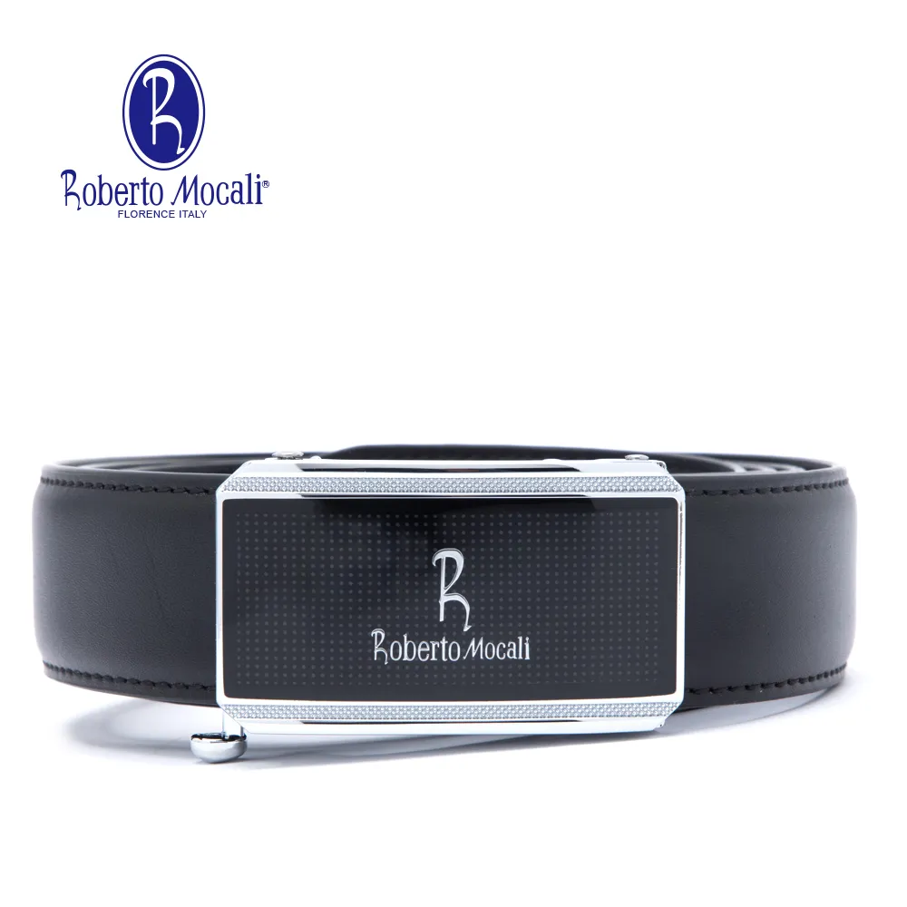 【Roberto Mocali】(RM-8105-F)自動扣牛皮皮帶 歷史價格詳細信息