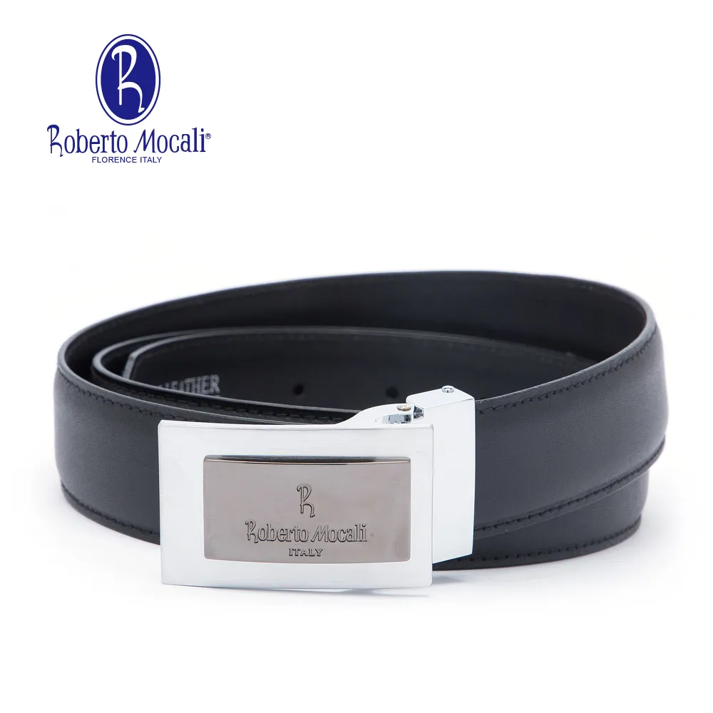 【Roberto Mocali】扣洞式牛皮皮帶 RM-7208BKF(黑) 歷史價格詳細信息