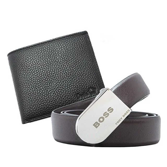 DRAKA 達卡 - 牛皮短夾+ 真皮皮帶-41TBL3209(兩件組) 歷史價格詳細信息