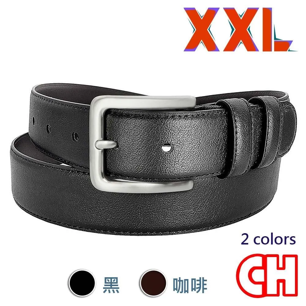 【CH-BELT 銓丞皮帶】男士加大腰XXL中性休閒男皮帶腰帶(黑/咖XXL) 歷史價格詳細信息