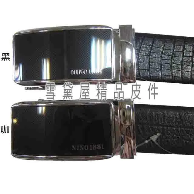 18NINO81皮帶紳士(自動扣)西裝皮帶100%皮最大41腰 歷史價格詳細信息